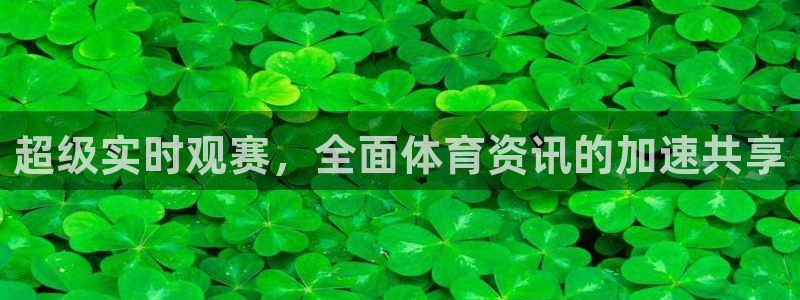 超级实时观赛，全面体育资讯的加速共享